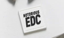 “Notorious EDC” RE Patch - White