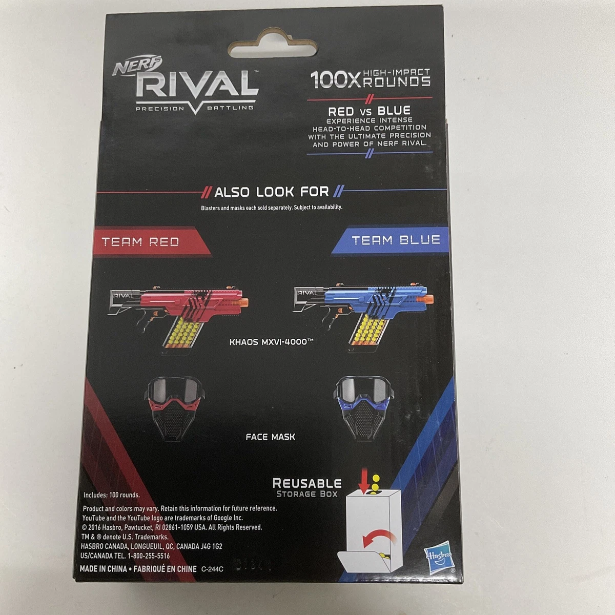 Nerf Rival 100-Round Refill Pack for Nerf Rival Blasters 