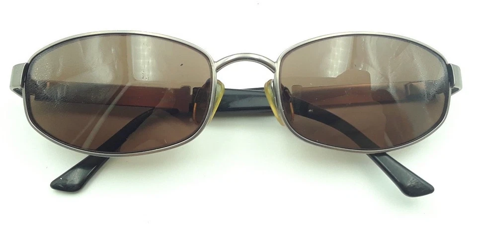 Gafas de sol vintage Vogue VO3277-S 495-S/48 negras plateadas rectangulares SOLO MARCOS Foto 4 de 4