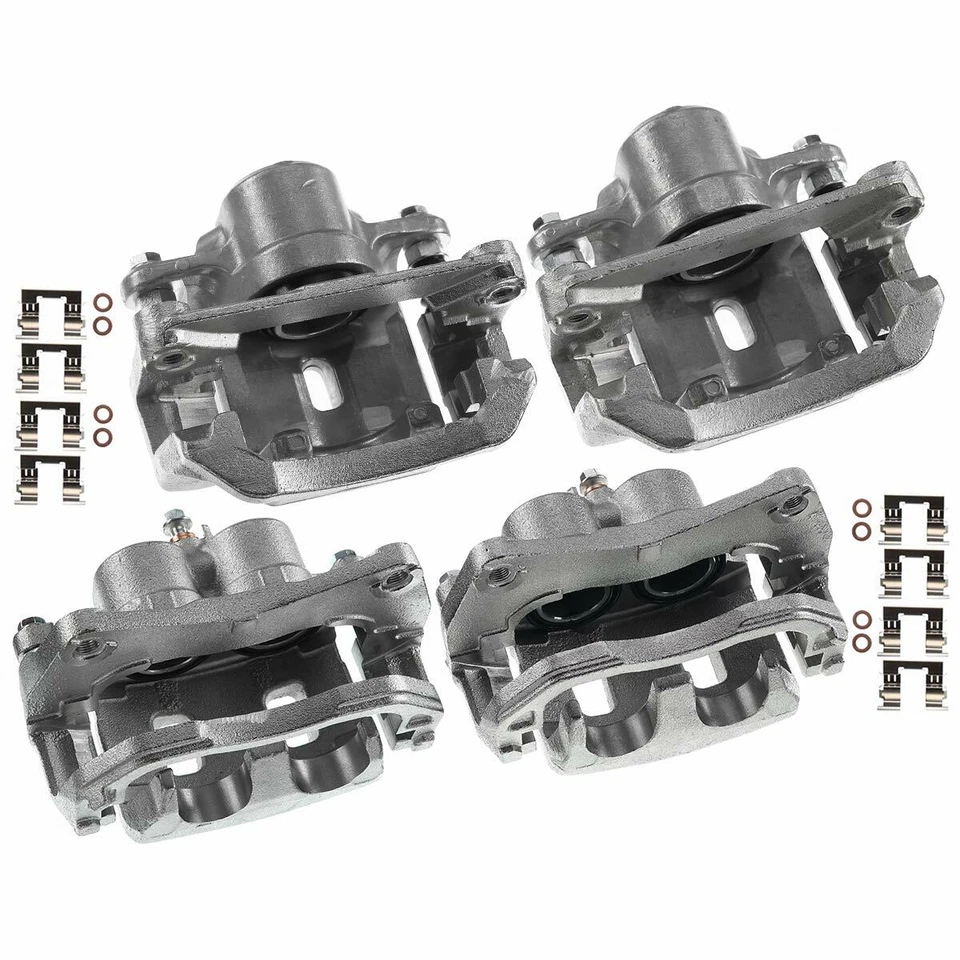4x Pinza de freno de disco delantera y trasera para Subaru Legacy Outback 2010-2014 Forester Foto 2 de 4