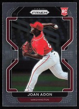 2022 Panini Prizm Joan Adon #154 Rookie RC Washington Nationals