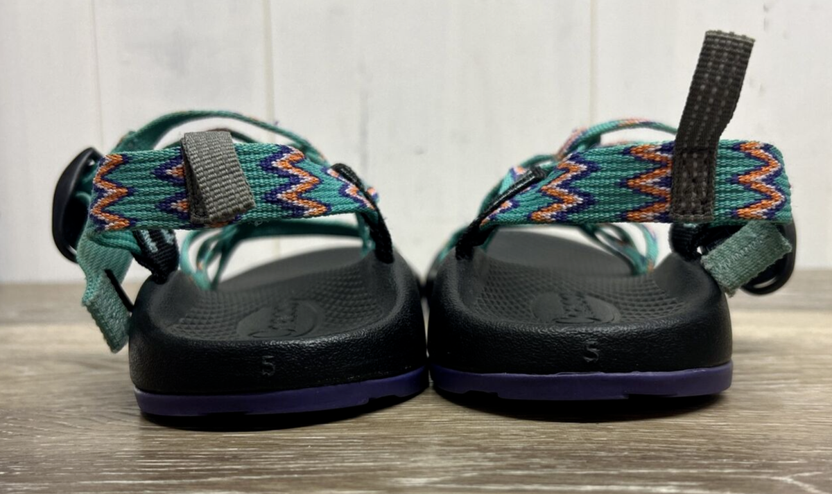 Chaco ZX1 Strappy EcoTread Sport Sandals Tribal Mint Leaf