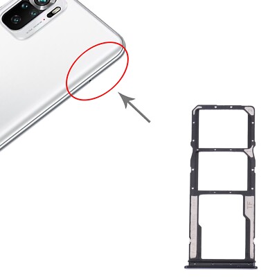 Tablett Tür SIM Tray Xiaomi Redmi Note 10 4G/NOTE10S Karte 1  2 + Fach für