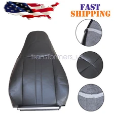For 2006 2007 Chevy Express Driver/Passenger Lean Back Seat Cover Dark Gray 1PCS