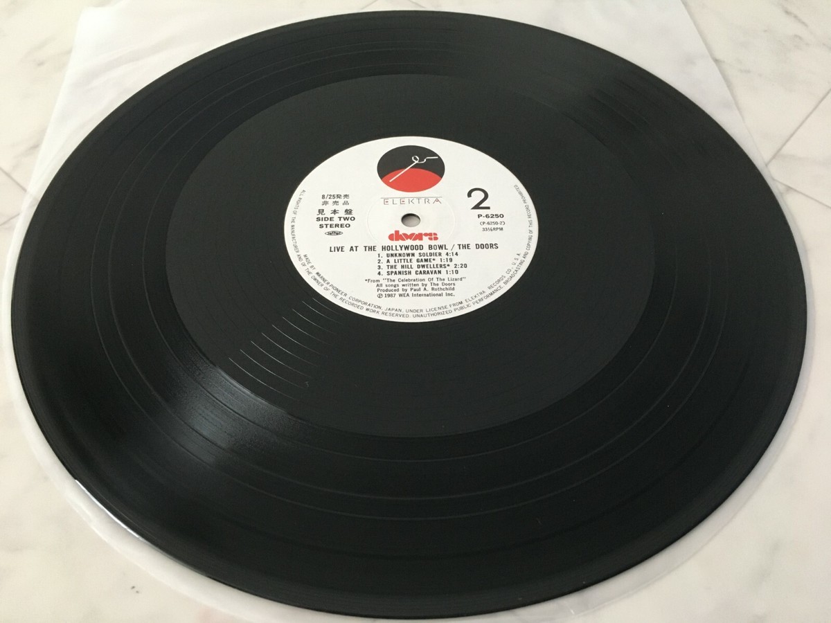 DOORS / LIVE AT THE HOLLYWOOD BOWL JAPAN PROMO ISSUE LP W