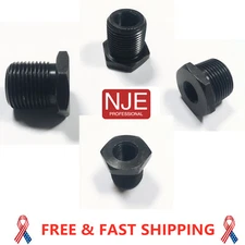 Steel Muzzle Thread Adapter 1/2x28 to 5/8x24 3/4x16 13/16x16 3/4 NPT