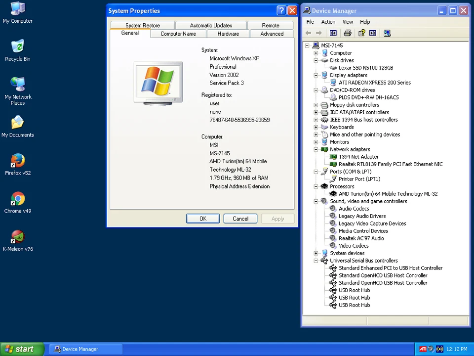 NEW Windows XP Retro PC - 2ghz Sempron 3300+, 128GB SSD, 1GB Ram, Radeon x200 - Image 4 of 4