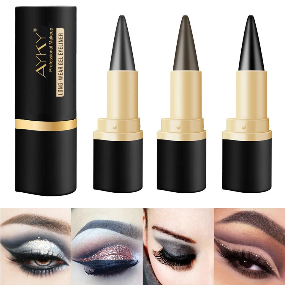Makeup Eyeliner Thick Eyeliner Gel Pen Black Eye Liner Pencil Cream Waterproof ⭐ - Image 4 of 4