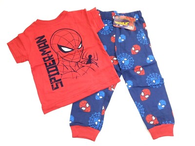Marvel Spiderman Boys 2 Piece Shirt and Pants Set Size 3