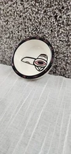 David Lambert Pottery Small Bowl Pinch Pot Vancouver BC Canada #11 Raven