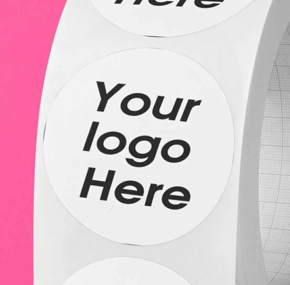 Personalised outlet business stickers