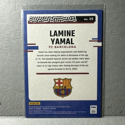 2023-24 Panini Donruss Lamine Yamal The Rookies #25 FC Barcelona 