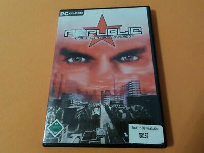 Pc Spiel CD - Rom Republic the revolution  2 cd's