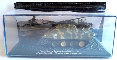 Z3) Die Cast Tank Panzerjager V Jagdpanther - Oldenburg Germany 1945 - Skala
