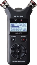 Tascam DR-07X Stereo Mic Digital Handheld Recorder with USB Audio Interface