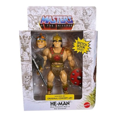 MOTU Origins Sketch Book Series Concept Art He-Man  Unpunched New In Hand  2026