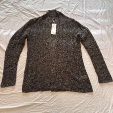 Eileen Fisher Organic Cotton Poly Slub Sweater