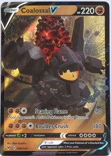 Pokemon Vivid Voltage Coalossal V 98/185 Near Mint Pack Fresh!!