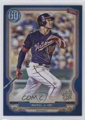 2020 Topps Gypsy Queen Indigo /250 Juan Soto #178 1oz2