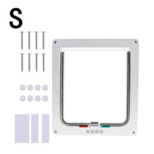 1Pcs Pet Door, Cat Door, Two-Way Access Door, Glass Acrylic Board, Cat and Dog H