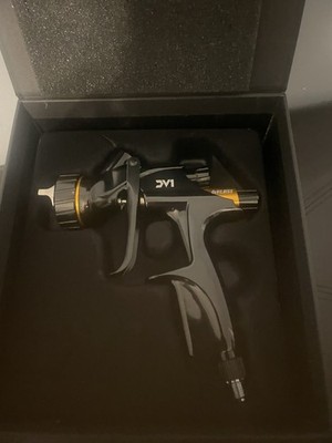 DeVilbiss DV1-B1+1.3MM 600ml Cup HVLP Non Digital Gravity Feed Spray Rep 1:1
