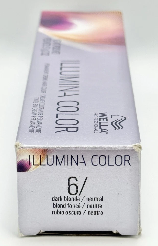 Wella Illumina Permanent Hair Color 6/ Dark Blonde 2 oz. NIB - Image 3 of 4