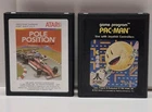 OEM Atari 2600 Games: Pacman & Pole Position Tested Working!