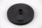 GM Black Steel Power Steering Pump Pulley Single Groove V-Belt 3/4 Press Fit