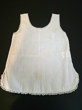 Her Majesty Girls White Sleeveless Lace Trim Slip Petticoat Size 4 MPN 42185