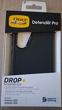 OtterBox Defender Pro Case for Samsung Galaxy S24/S25   NEW   Black   Free Ship