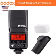 Godox TT350S 2.4G TTL Camera Flash for Sony Mirrorless DSLR A7R II A7S II A6300