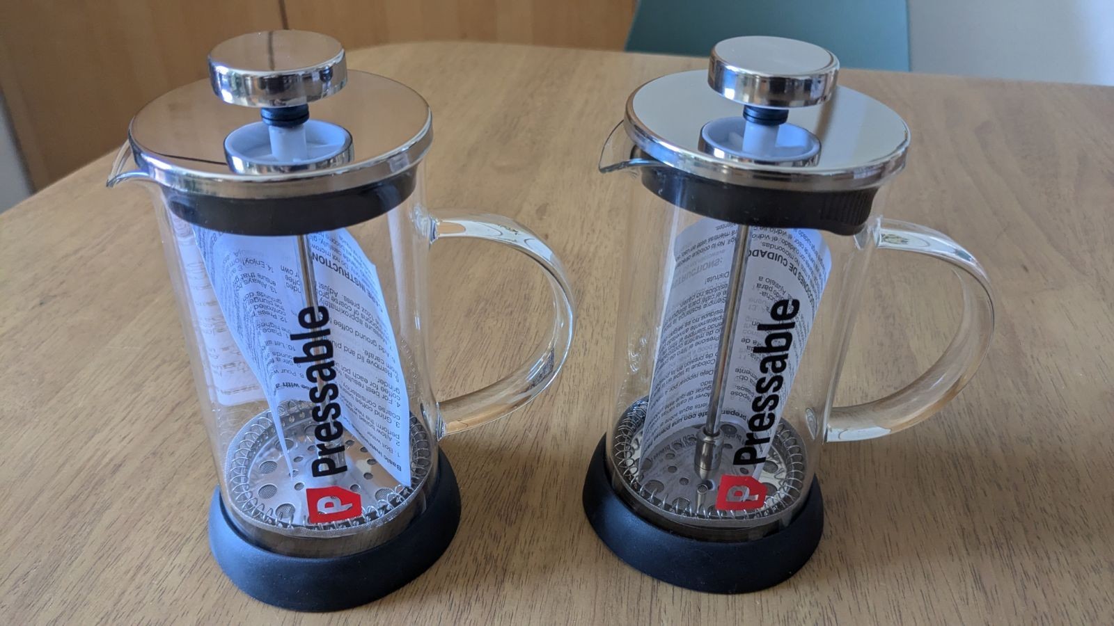 Able French Press Acrylic Glass 12oz Coffee Maker Tea Steepe