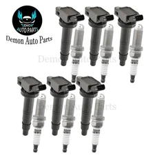 6pcs Ignition Coil and Spark Plug For 2007-2009 Toyota FJ Cruiser 4.0L V6