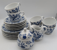 Seltmann Weiden Friederike Kaffee Tee Service Zwiebelmuster 20 Teile