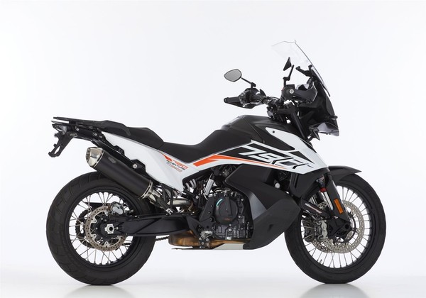 Shark DSX-5 Auspuff Schwarz Passend FüR KTM 890 Adventure 2021-2025-image