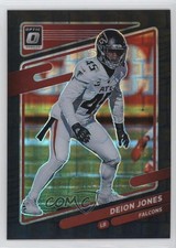 2021 Panini Donruss Optic Black Pandora Prizm 1/25 Deion Jones #155 0ut