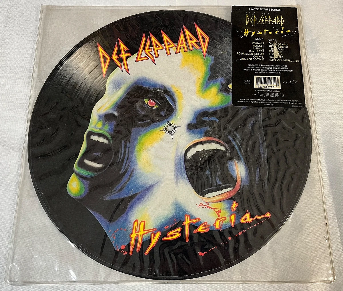 Def Leppard Picture Disc Vinyl Records for sale | eBay