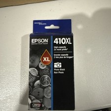 New Genuine Epson 410XL Black Exp.3/2020 Free Shipping