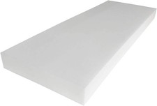 Foamma 2" x 30" x 72" High Density Upholstery Foam Cushion Seat Replacement,...