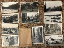 Shanghai Massacre 1920-30’s China Ah Fong Photos RPPC 11 Images w/ Envelope