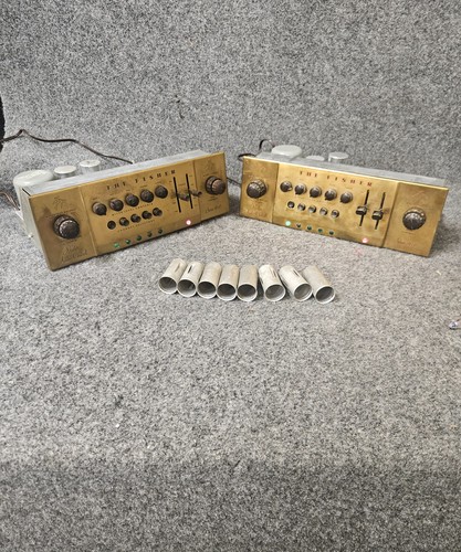 PAIR - Fisher 80-C Master Audio Control Mono Preamplifiers