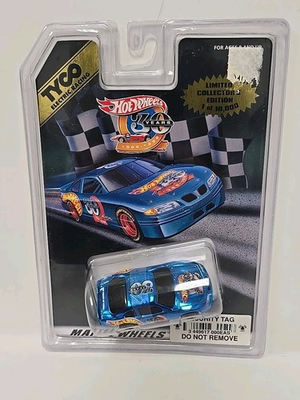 #ad Tyco 1998 Mattel Blue Hot Wheels 30th Anniversary Slot Car NEW IN PACKAGE $34.99