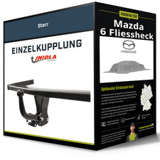 Starre Anhängerkupplung für MAZDA 6 Fliessheck 02-08 Typ GG Imiola Hak-Pol NEU