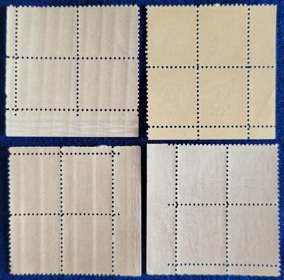 *US Mint Plate Blocks by WB. Lot of 4 Plate Block MNH Scott 1044 1044A 1045 1046 - Image 2 of 2