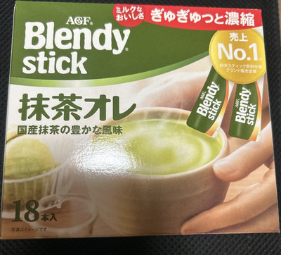 AGF Blendy Stick 18er Box Matcha Matcha Latte