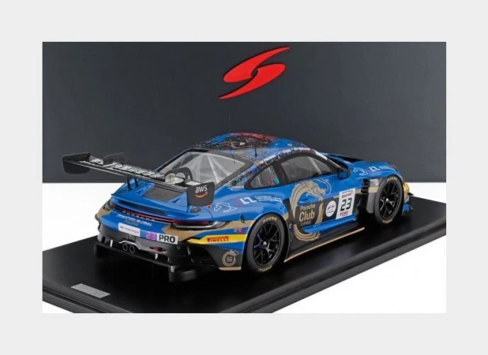 SPARK-MODEL 18SB078 PORSCHE - 911 992 GT3 R 4.2L TEAM PHANTOM GLOBAL RACING N 23 - Immagine 2 di 2