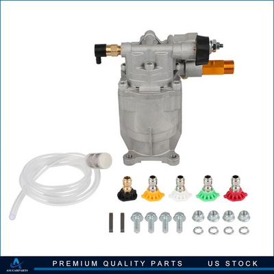 #ad #ad 2700PSI 3 4quot; Shaft Horizontal Cold Water Power Pressure Washer Water Pump 2.5GPM $66.97