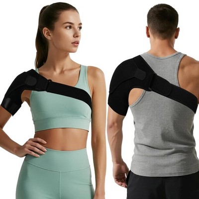 Adjustable Shoulder Compression Sleeve Men Women Shoulder Pain Relief Support