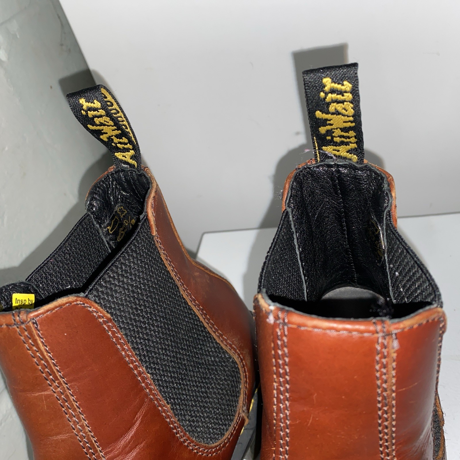 Dr Martens Doc Cadence Boots Reddish Brown Leather US 8 Women AirWair, cushion  thumbnail 4