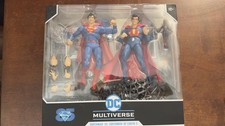 DC Multiverse Superman V Superman Of Earth-3 Action Figure 2 Pack McFarlane New